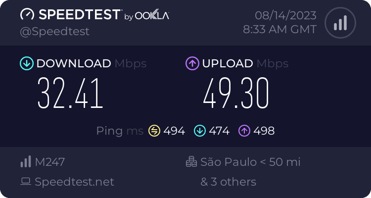 PIA Server in Sao Paulo